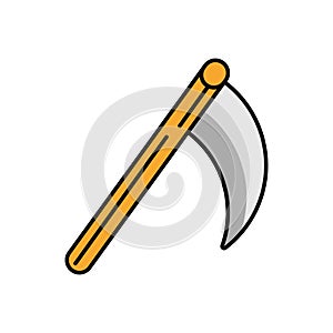 Halloween death scythe weapon icon