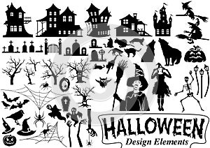 Halloween Design Elements