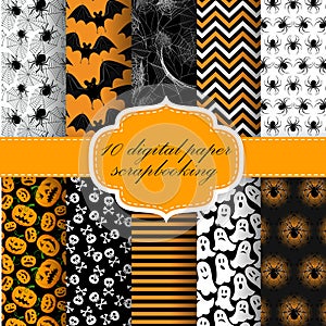 Halloween Digital Paper