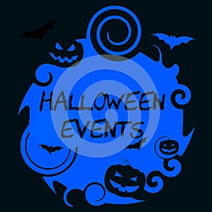Halloween Events Represents Trick Or Treat And Affair