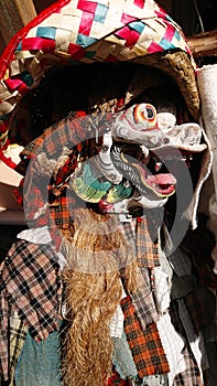 Halloween Face Mask Background Template