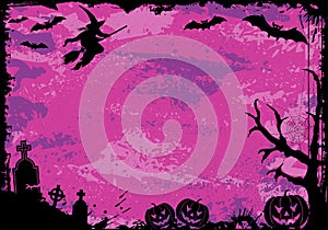 Halloween frame