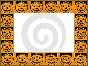 Halloween frame