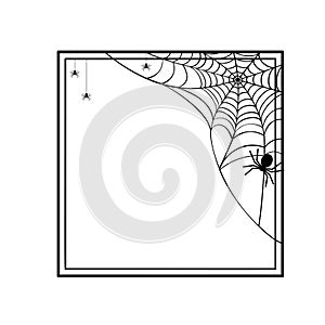 Halloween Geometric Frame