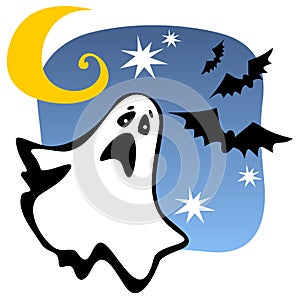 Halloween ghost