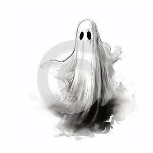 Halloween Ghost Drawings for Apps photo