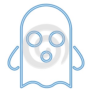 halloween ghost neon