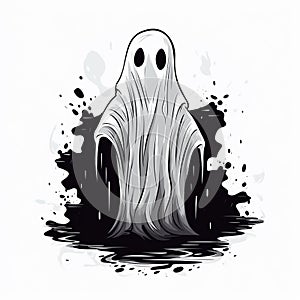 Halloween Ghost Simple photo