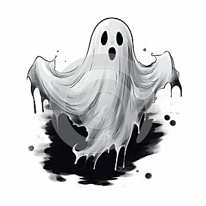 Halloween Ghost Vector photo