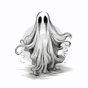 Halloween Ghost Vector photo