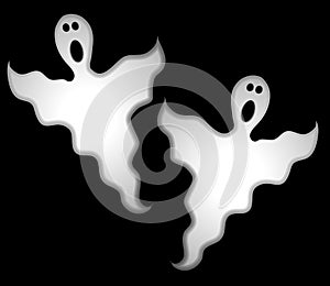 Halloween Ghosts Clip Art