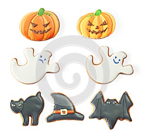 Halloween gingerbread cookie set
