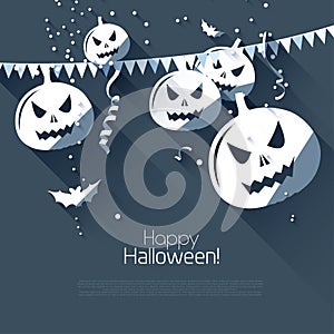 Halloween greeting card