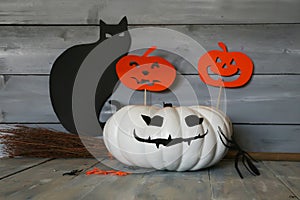 Halloween greeting card