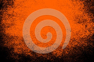 Halloween grunge orange background