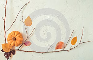 Halloween grunge white holiday background