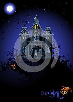 Halloween Haunted House photo