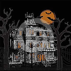 Halloween Haunted house