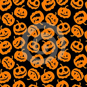 Halloween holiday, seamless background