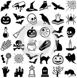 Halloween vector icon illustration