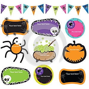 Halloween Invitation Frames