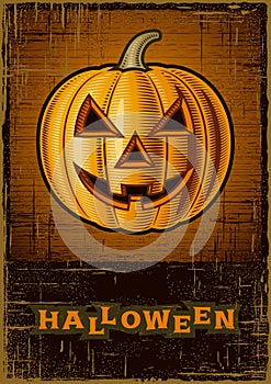 Halloween Jack O'Lantern photo