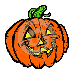 Halloween Jack O'Lantern Pumpkin