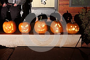 Halloween Jack O Lantern Pumpkins
