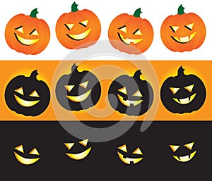 Halloween Jack-O-Lanterns