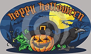 halloween knight Vector illustration DOWNLOAD