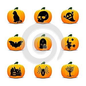 Halloween Lantern Icons