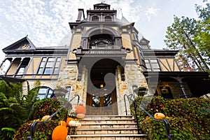 Halloween in Napa Valley, California, United States.