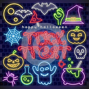 Halloween Neon Sign Collection