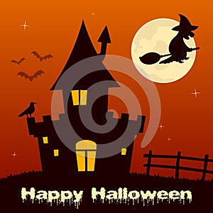 Halloween Night - Witch & Haunted House