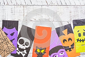 Halloween paper bags for candies