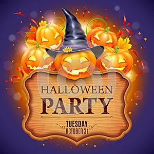 Halloween Party Poster