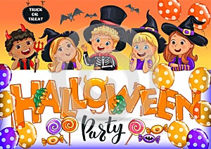 Halloween party poster