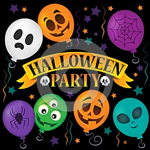 Halloween party sign topic image 2