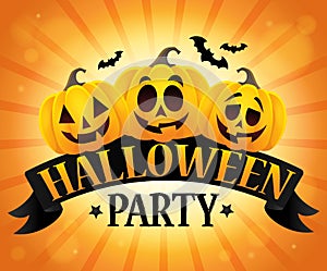 Halloween party sign topic image 6