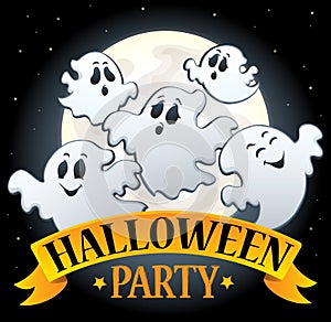 Halloween party sign topic image 4