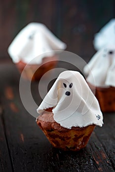 Halloween pastry like ghost