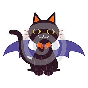 halloween pet disguised bat