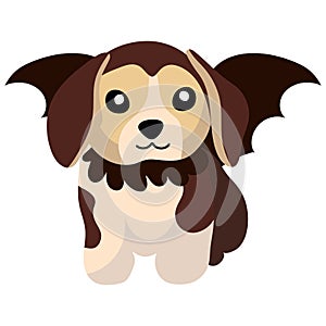 halloween pet disguised bat