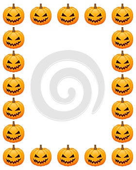 Halloween photo frame