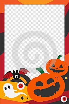 Halloween photo frame