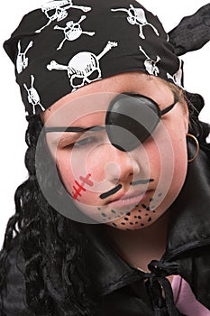 Halloween pirate photo