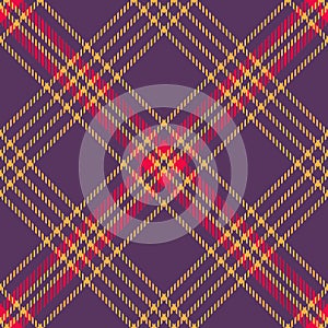 Halloween plaid pattern vector. Seamless hounds tooth check plaid texture.