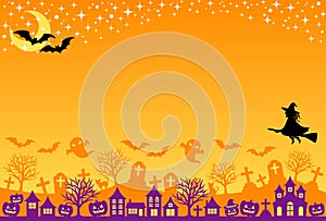 Halloween postcard