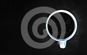 Halloween pumpk in white cup. Creative idea . Background with a place for text