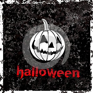 Halloween pumpkin background photo